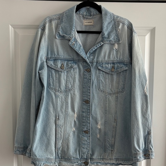 Pimkie Jackets & Blazers - Light Blue Wash Jean Jacket Size XL